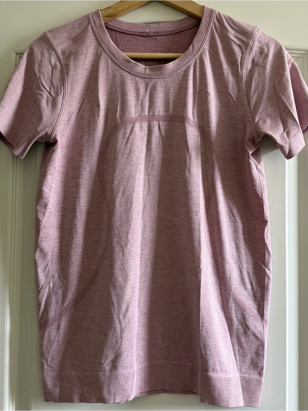 lululemon athletica Short Sleeve Swiftly Tee in Dusty Pink